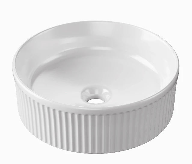 HIB Cleo Ceramic Vessel Basin Round 
