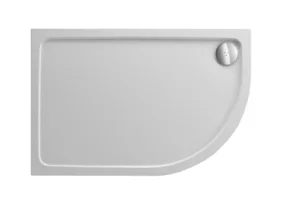 Artesan 1000 X 800mm Anti Slip Offset Quad Tray - Right Hand (excl. Waste)
