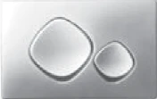 Abacus Easi-plan Mode Flush Plate Satin