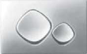 Abacus Easi-plan Mode Flush Plate Satin