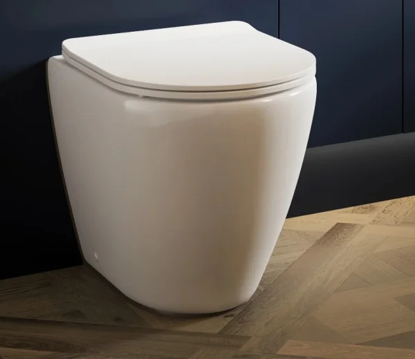 Hib Aero Round Floor Standing Back To Wall Rimless Wc