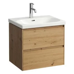 Laufen Lani 585 X 450mm - Vanity Unit 2 Drawers - Wild Oak product image - Image 1