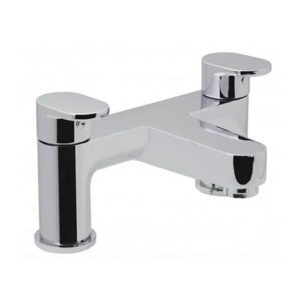 Vado Life 2 Hole Bath Filler Deck Mounted Chrome product image - Image 1