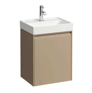 Laufen Meda Vanity Unit 450 X 340 X 515mm 1 Door Left Hinged For Washbasin 8.1511.1 - Cappuccino