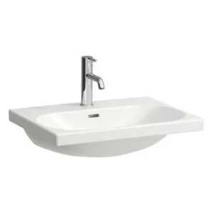 Laufen Lua 600 X 460mm - Washbasin - White - 1 Tap Hole - W/ Overflow
