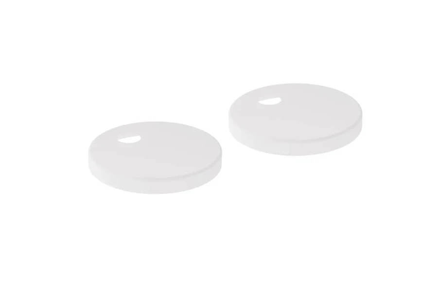 Vado Toilet Seat Hinge Cover Plate Matt White
