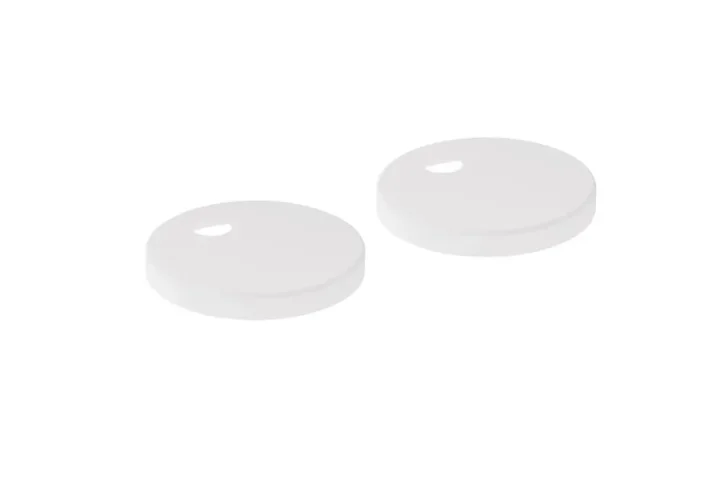 Vado Toilet Seat Hinge Cover Plate Matt White product image - Image 1