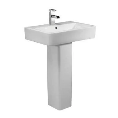 Tavistock Lansdown 575 Ceramic Basin 1th For Vanity Unit - White