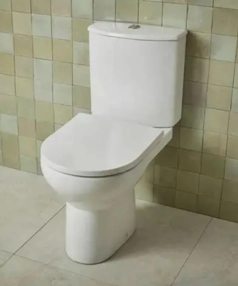 Tavistock Levant Rimless Close Coupled Wc Pack With Thermoset Soft Close Seat - White