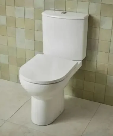 Tavistock Levant Rimless Close Coupled Wc Pack With Thermoset Soft Close Seat - White product image - Image 1