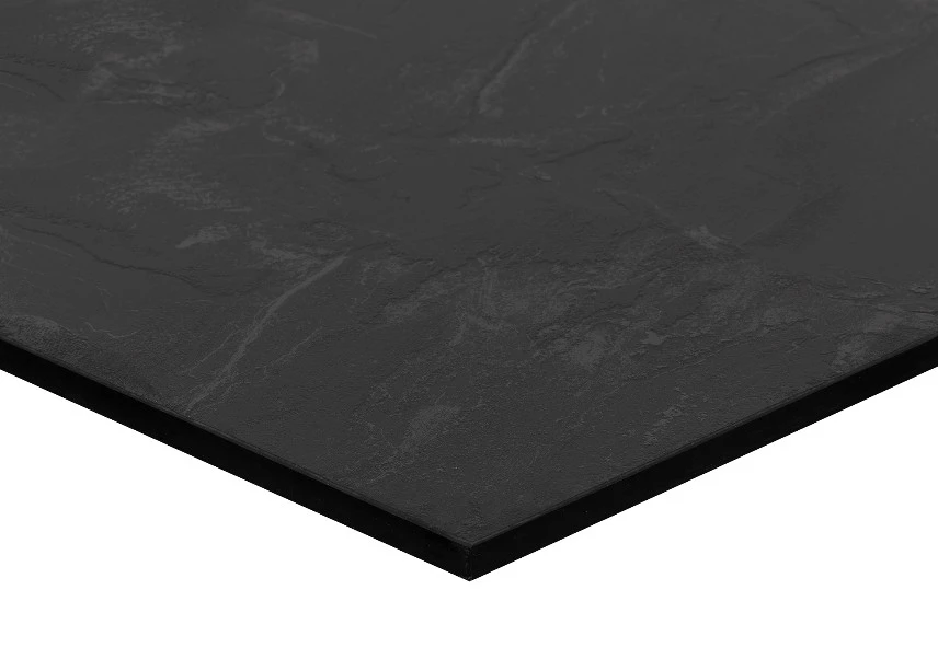 Hib 60cm Rectangular Compact Grade Countertop Black Slate