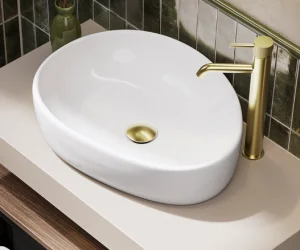 HIB Liana Ceramic Vessel Basin Organic 