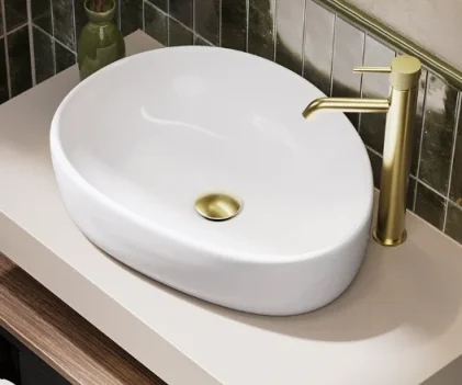 HIB Liana Ceramic Vessel Basin Organic  product image - Image 1