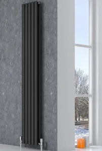 Reina Neva Designer Radiator - 1800 X 295 Double White