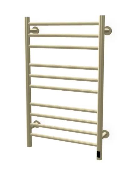 Reina Arnage Electric Radiator Brushed Brass 800 X 500 product image - Image 1