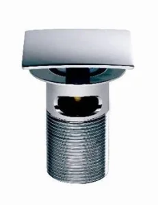 Tavistock Plug & Chain Slotted Basin Waste - Chrome
