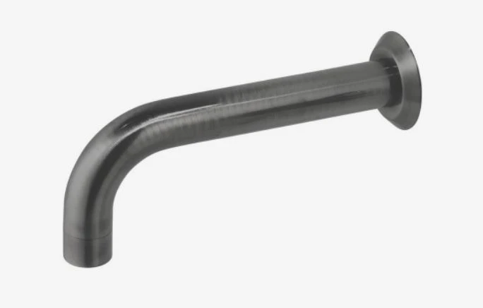 Vado Individual Origins Wall Mounted Bath Spout Brushed Black