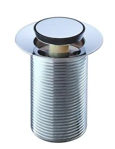 Tavistock Unslotted Sprung Basin Waste 75mm - Chrome