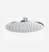 Abacus Emotion Round Fixed Shower Head 200mm Chrome product image - Image 1