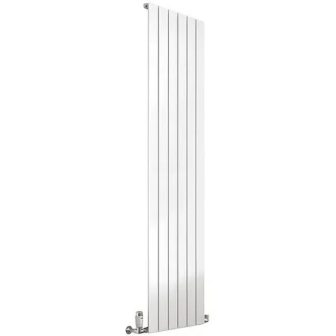 Reina Flat Vert Designer Radiator 1800 X 292 Single White product image - Image 1