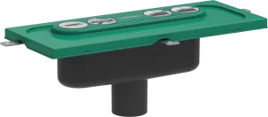 Hansgrohe Ubox Universal Base Set For Finish Sets For Vertical Installation