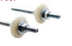 Abacus Easi-plan Basin Fixing Bolt Pack For Standard Walls