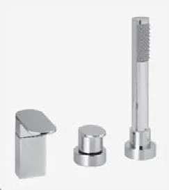 Abacus Ki Deck Mounted Bath Shower 3th