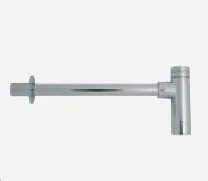 Abacus Designer Bottle Trap Round Chrome