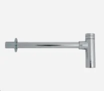 Abacus Designer Bottle Trap Round Chrome
