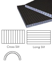 Abacus Elements Board Slit Lengthways 30mm