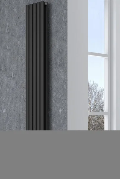 Reina Neva Designer Radiator - 1500 X 413 Single White