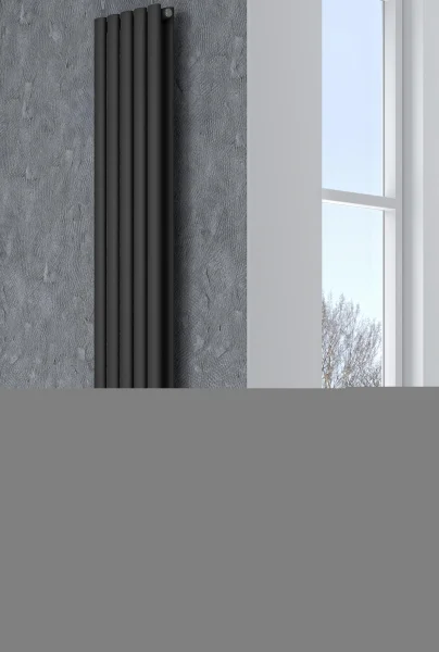 Reina Neva Designer Radiator - 1800 X 413 Single White