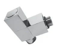 Abacus Ultima Square Rv Angled Brushed Nickel 15mm product image - Image 1