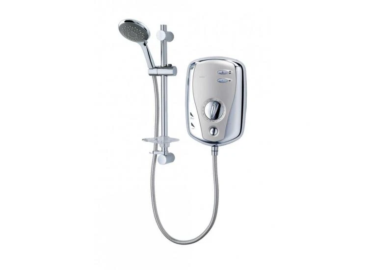 Vado Axces Chrome Slimline Electric Shower 9.5kw Chrome