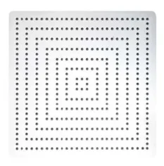 Abacus Emotion Square Ss Shower Head 500mm product image - Image 1