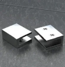 Abacus X Series Straight Joining Clamp For 10mm Glass - Each product image - Image 1