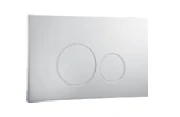 Abacus Easi-plan Iso 2 Flush Plate Satin