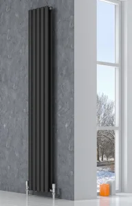 Reina Neva Designer Radiator - 550 X 826 Single Anthracite