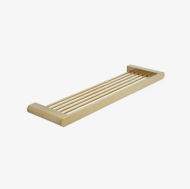 Vado Individual Photon Shelf 380mm Brushed Gold