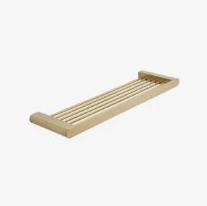 Vado Individual Photon Shelf 380mm Brushed Gold