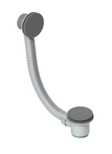 Abacus Bath Click Waste Ez Clean - Matt Anthracite