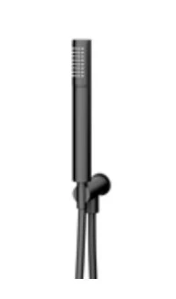 Abacus Handheld Shower Kit Round Anthracite