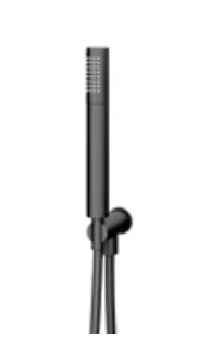 Abacus Handheld Shower Kit Round Anthracite