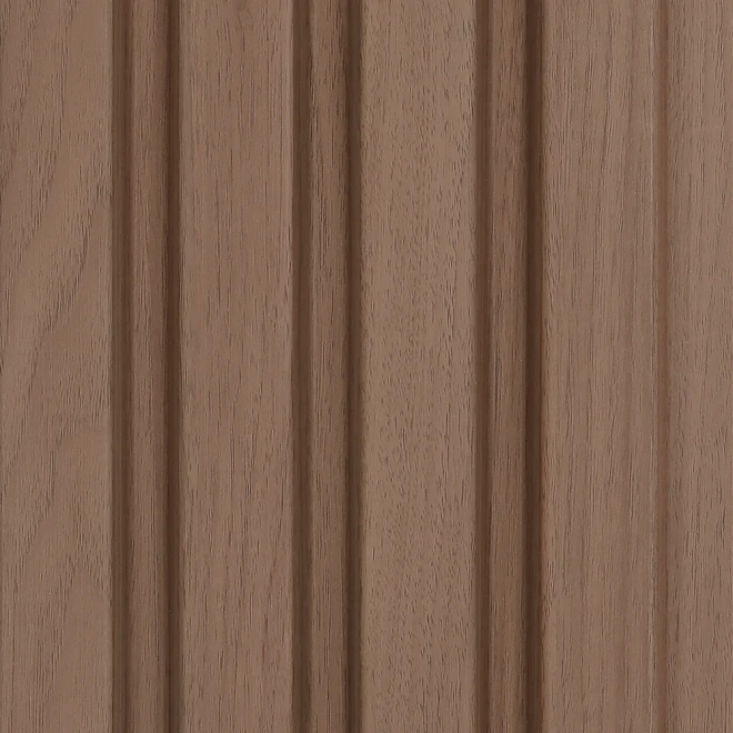 Abacus Slatwall - Slatted Wall Panelling Walnut (3pack)