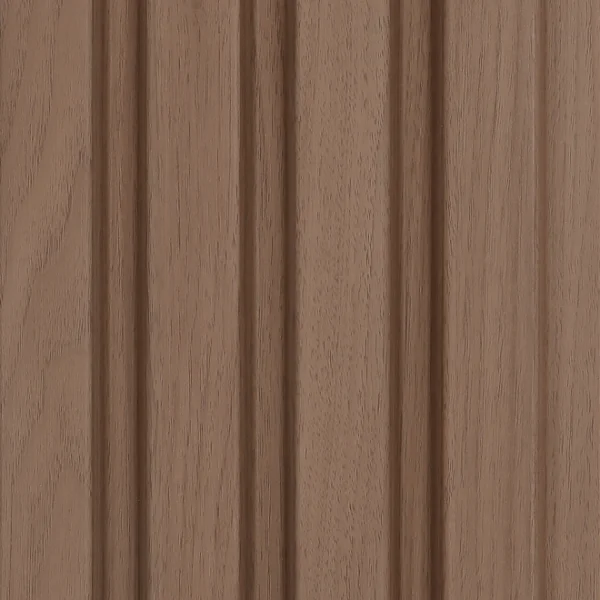 Abacus Slatwall - Slatted Wall Panelling Walnut (3pack)