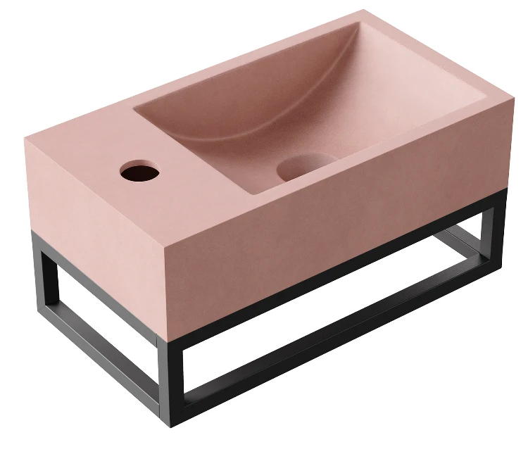 HIB Entero Dusty Pink 400x220 Basin