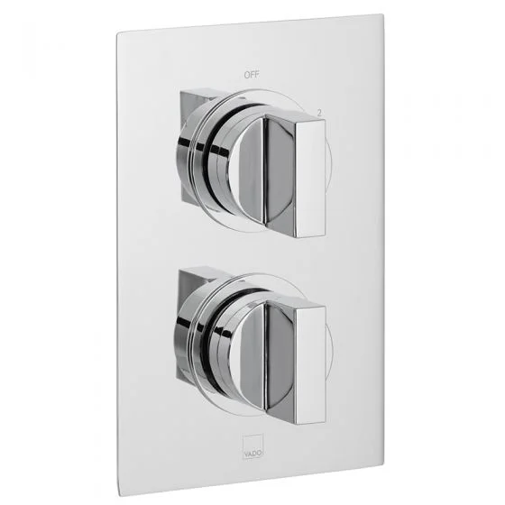 Vado Trim Kit For Dx Notion 1 Outlet Trim For 148d Thermostatic Valve (con-bv048d-br) Chrome Plated