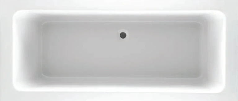 Abacus Series 2 Double-ended Bath 1800x800 Square A+ C/w Legset