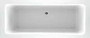 Abacus Series 2 Double-ended Bath 1800x800 Square A+ C/w Legset