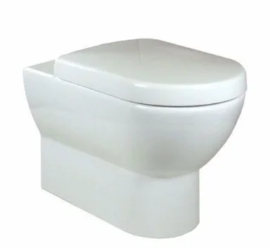 Villeroy & Boch Subway Washdown Toilet Floor-standing, Back To Wall, Oval, Horizontal Outlet 370 X 560 Mm White Alpin Ceramicplus (6607.10.r1) product image - Image 1